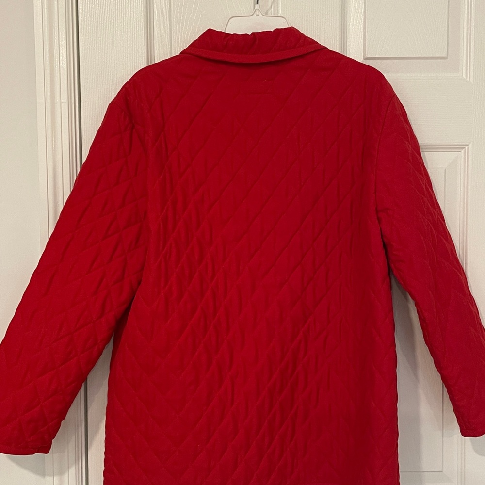 Pendleton Quilted Red Snap-Front Classic Barn Jac… - image 6